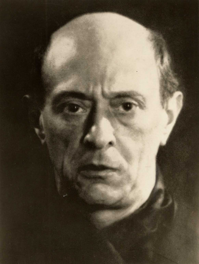 Arnold Schönberg, Foto: Man Ray, ca. 1925